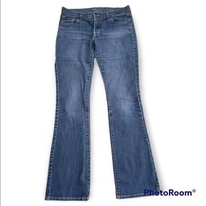 OLD NAVY Blue Denim Jeans Pants Women's Size 8 Long